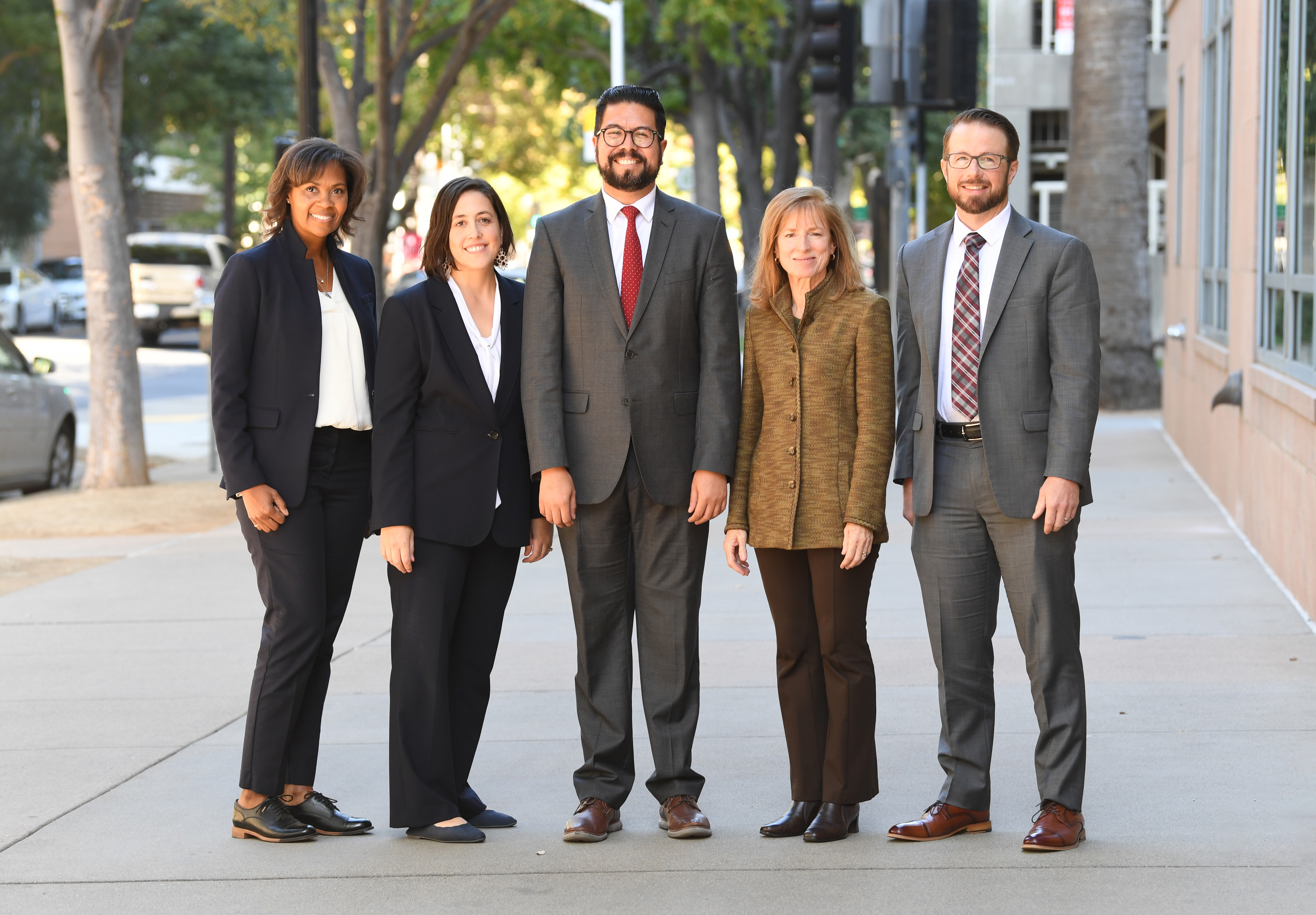 State Water Resources Board Members: From left to right, Nichole Morgan, Laurel Firestone, Board Chair E. Joaquin Esquivel, Vice Chair Dorene D’Adamo, and Sean Maguire