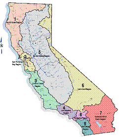 Regional Water Quality Control Boards Map