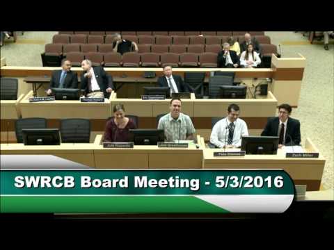 SWRCB Board Meeting