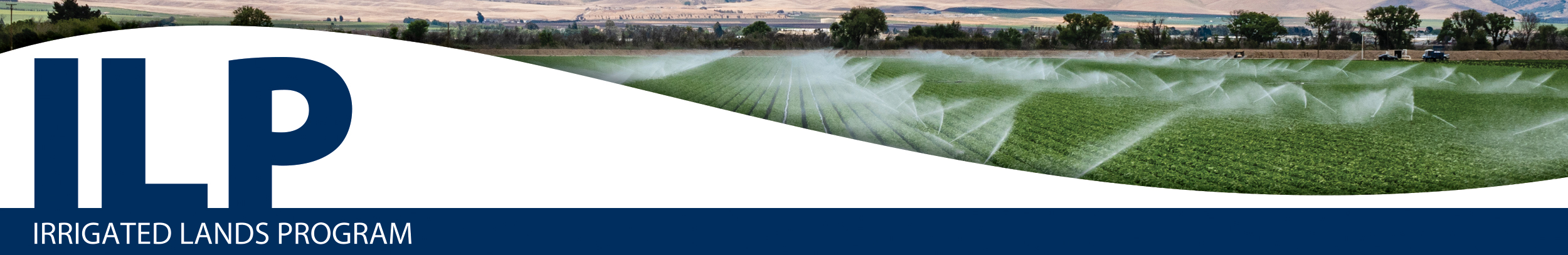 Irrigated Lands Program Banner