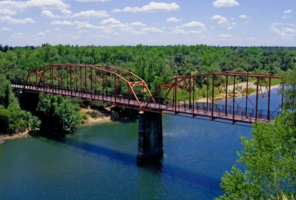 Fair Oaks Bridge over the American River