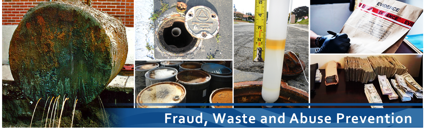 Fraud, Waste and Abuse Prevention Banner