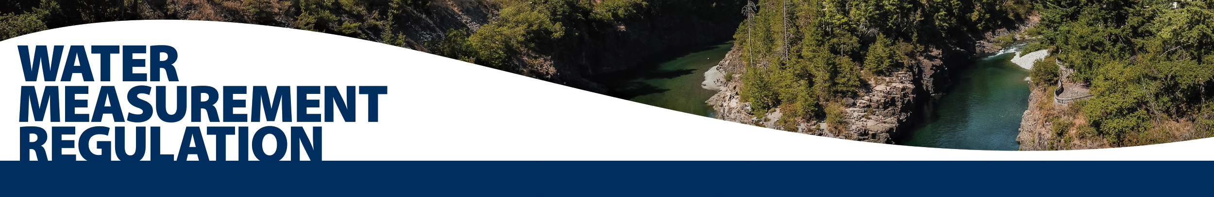 Water Measure Report Regulation