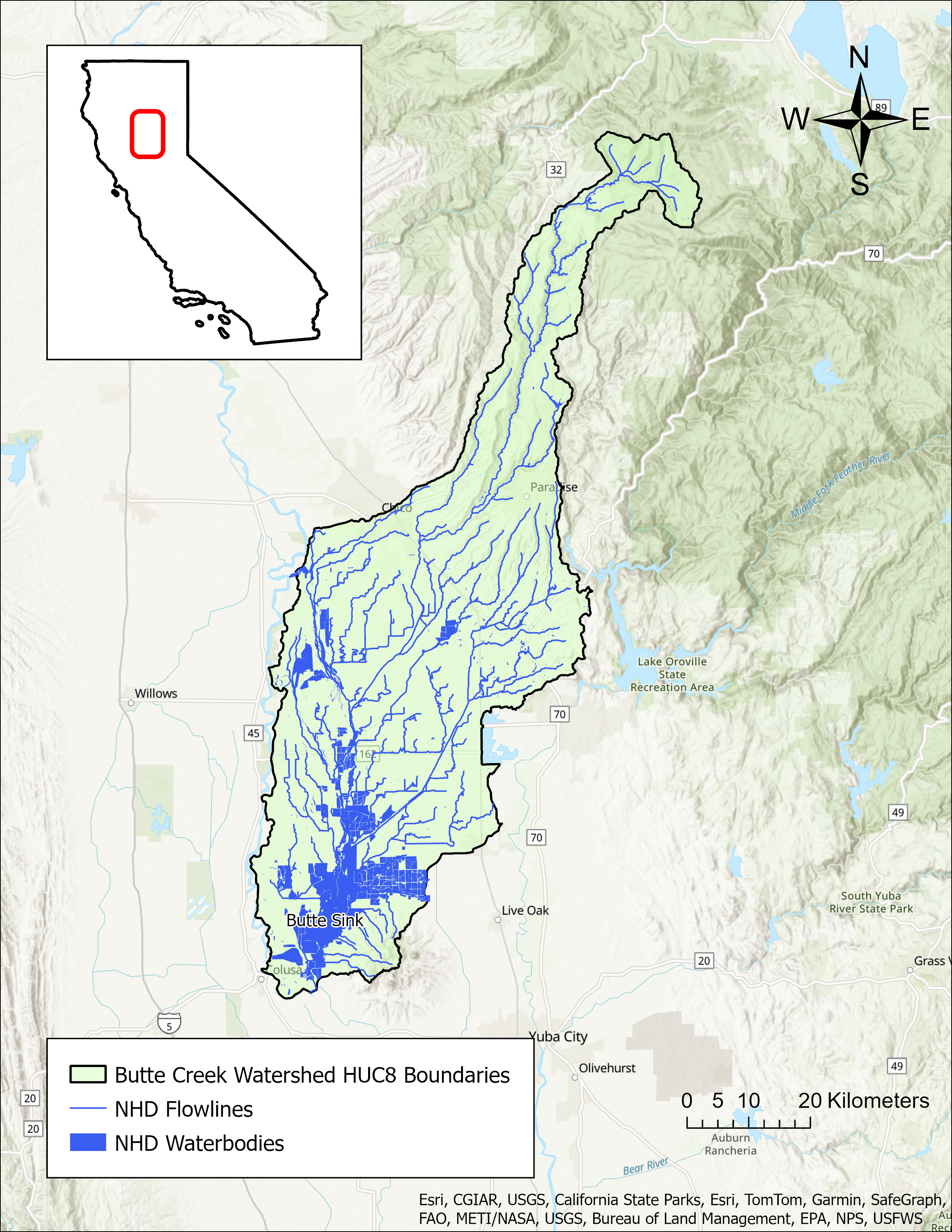 Butte Creek Watershed