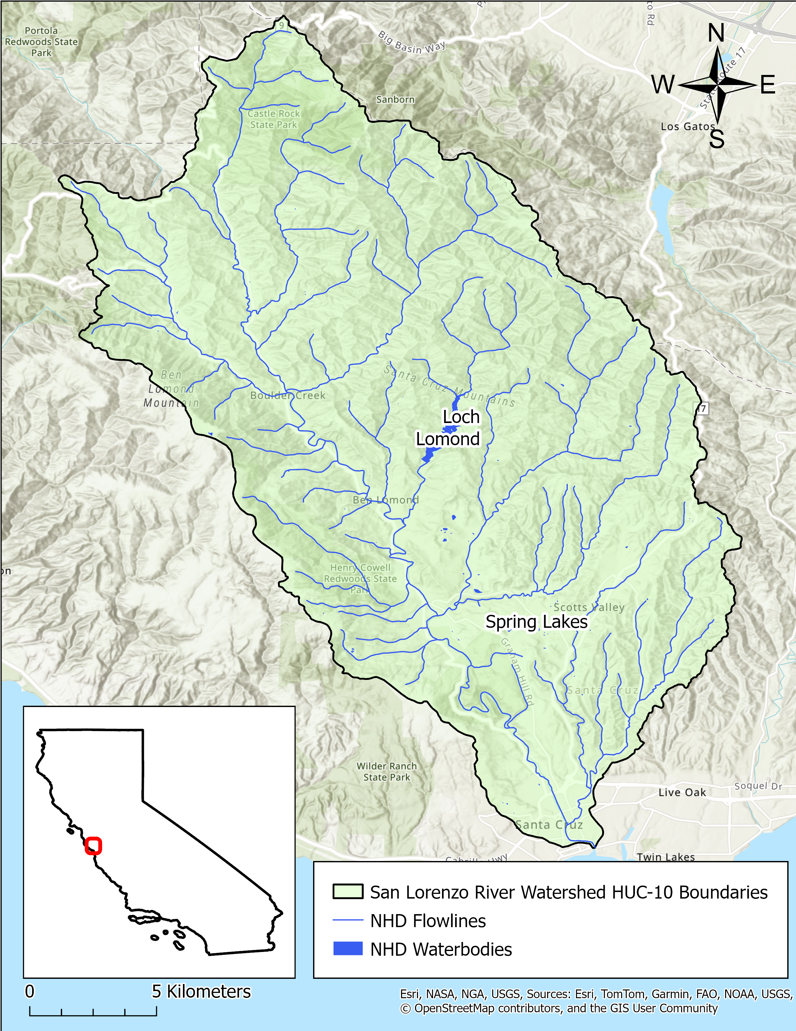 San Lorenzo River Watershed