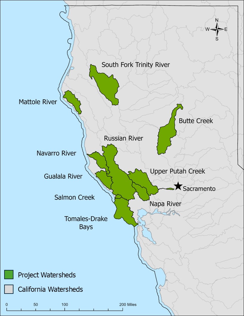 Supply and Demand Assessment Project Watersheds