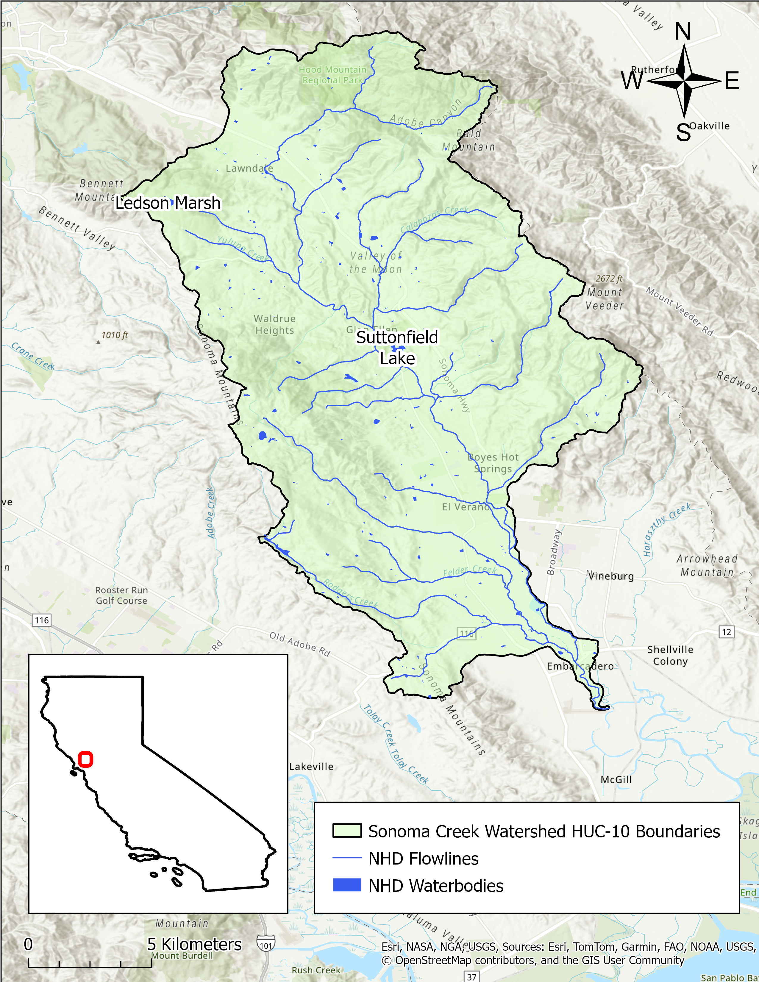 Sonoma Creek Watershed